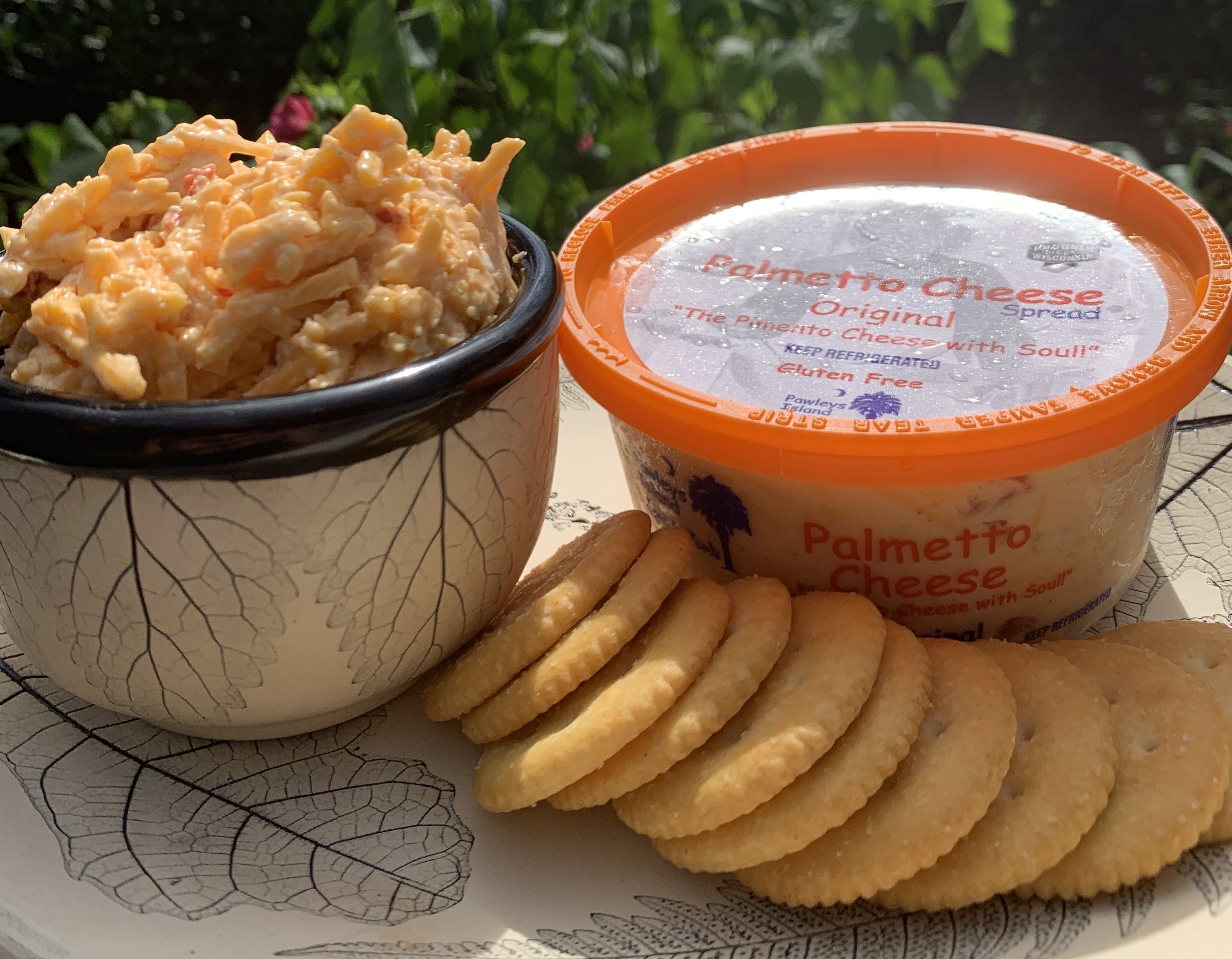 Palmetto Cheese Ritz Crackers pimento cheese Palmetto Cheese